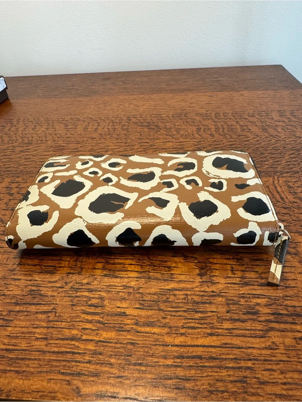 Gucci Leopard Print Leather Zip-Around Continental Wallet w/Box and COA - Picture 5 of 11